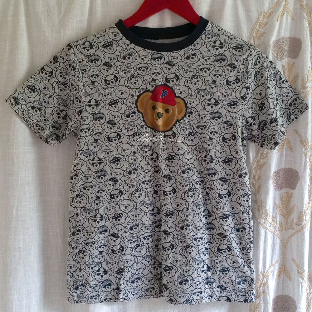 Ralph Lauren Polo Allover Bear Tee Medium